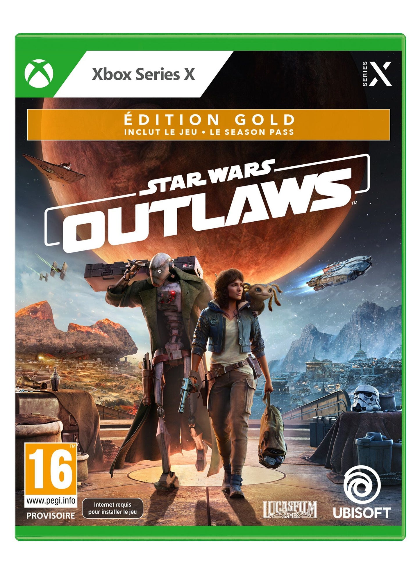 Star Wars Outlaws Edition Gold
XBOX SERIES X