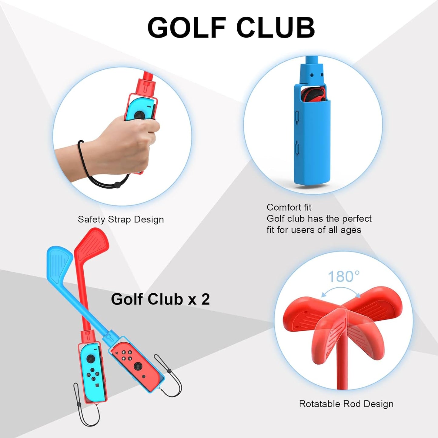 Ensemble d'accessoires de sport Switch 12 en 1