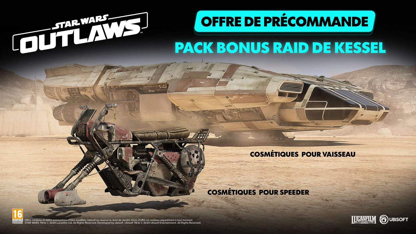 Star Wars Outlaws Edition Spéciale D1 Exclusivité Micromania
XBOX SERIES X