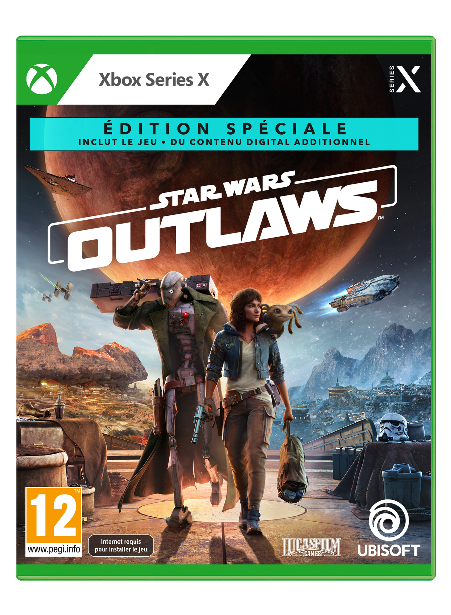 Star Wars Outlaws Edition Spéciale D1 Exclusivité Micromania


XBOX SERIES X