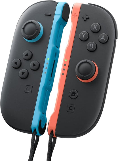 Paire de manettes Joy-Con 2 gauche bleu clair & droite rouge clair Nintendo Switch 2