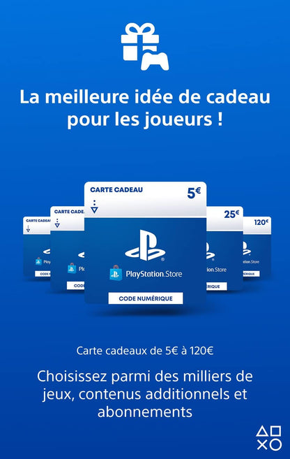 50€ Carte Cadeau PlayStation | Compte PSN français uniquement [Code par Email]