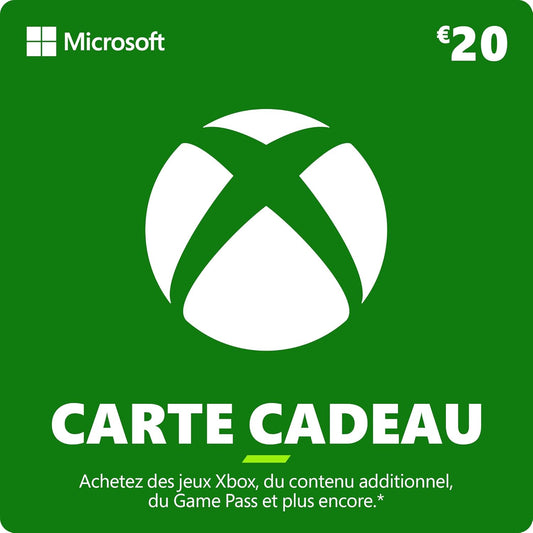 Xbox Carte Cadeau 20 EUR [Code Digital]
