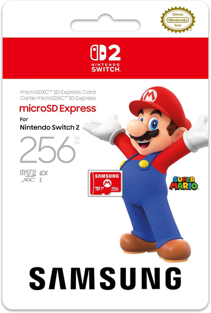 Carte mémoire micro SD express 256 Go SAMSUNG