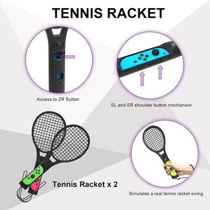 Ensemble d'accessoires de sport Switch 12 en 1